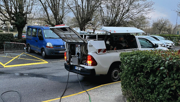 Débouchage complexe d’un WC au 3ème étage à Pontoise